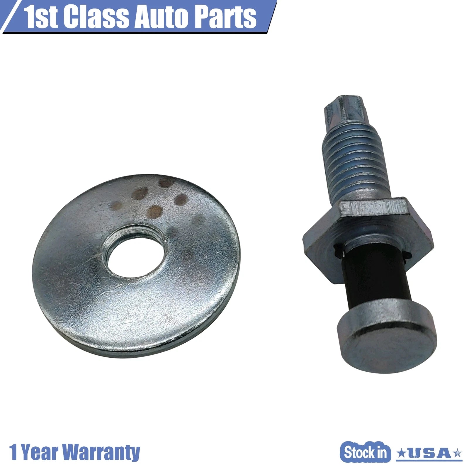 Door Latch Striker Bolt Set for Dodge D150 D250 D350 Plymouth (1984–1993)
