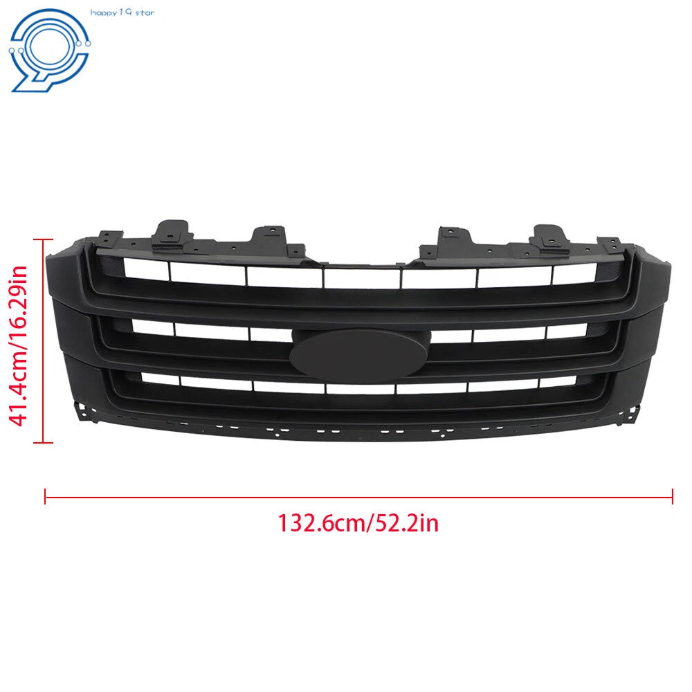 Front Upper Grille for Ford Expedition (2015-2017) Matte Black
