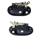 2 x Front LH+RH Black Outer Door Handle for Hyundai Excel X3 (1994–1997)