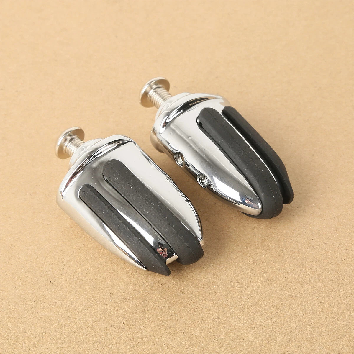 2X Pilot Shifter Pegs for Harley Electra Street Road King Tri Glide Chrome