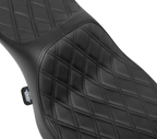 Extended Reach Predator III Seat for Harley-Davidson (2000–2023) - Black