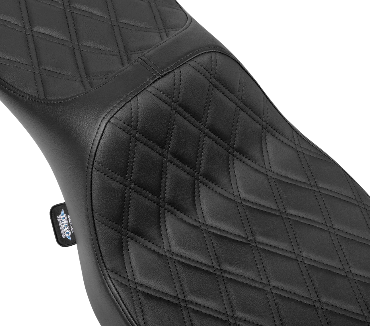 Extended Reach Predator III Seat for Harley-Davidson (2000–2023) - Black