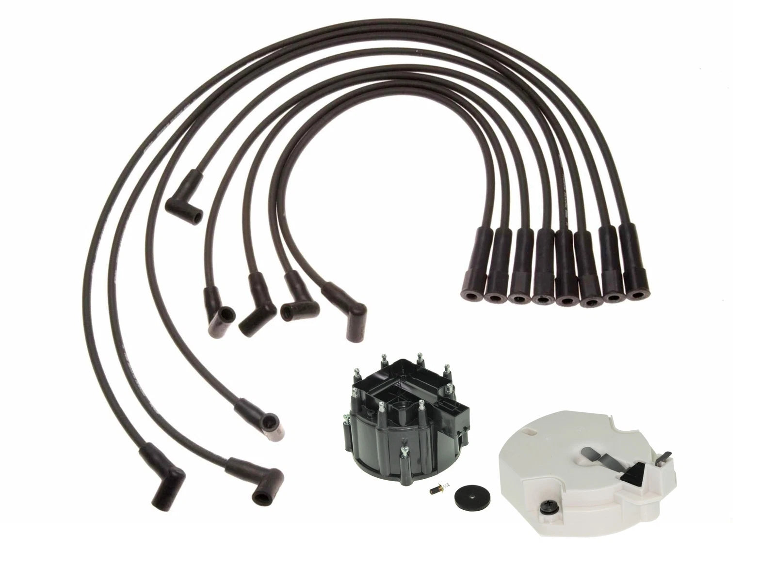 Ignition Wire Set & Distributor Cap Rotor Kit for Buick Electra, Oldsmobile Cutlass, Safari V8