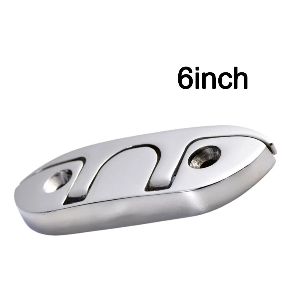Folding Cleat for Marine Boat Dock 4.5 in & 6 in 316 Stainless Steel