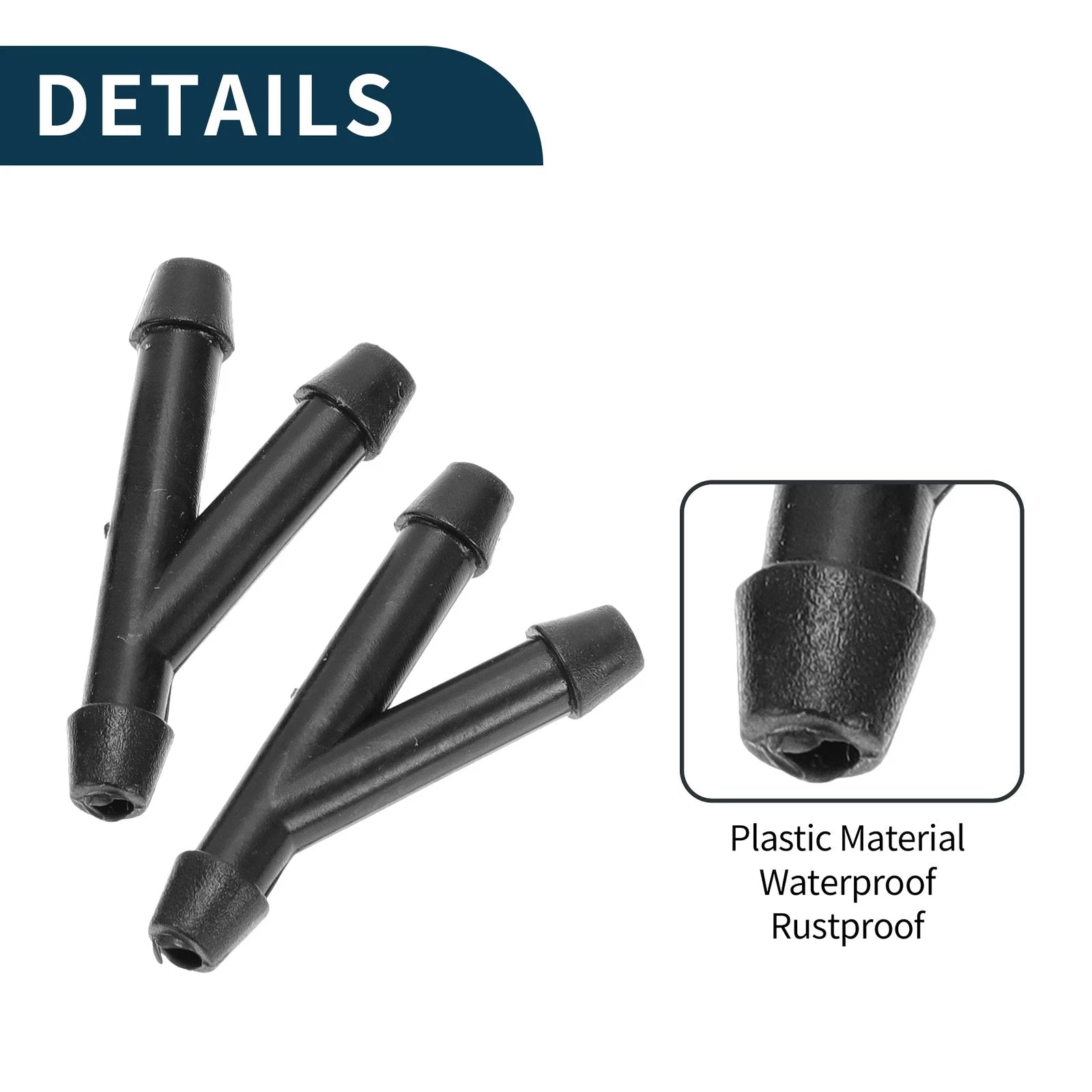 Set of 2 Front Windshield Washer Nozzles No. 55157319AA for Jeep Grand Cherokee (2011–2021)