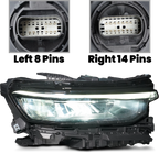Full LED Headlight Right Side for Jeep Grand Cherokee L (2021–2024)
