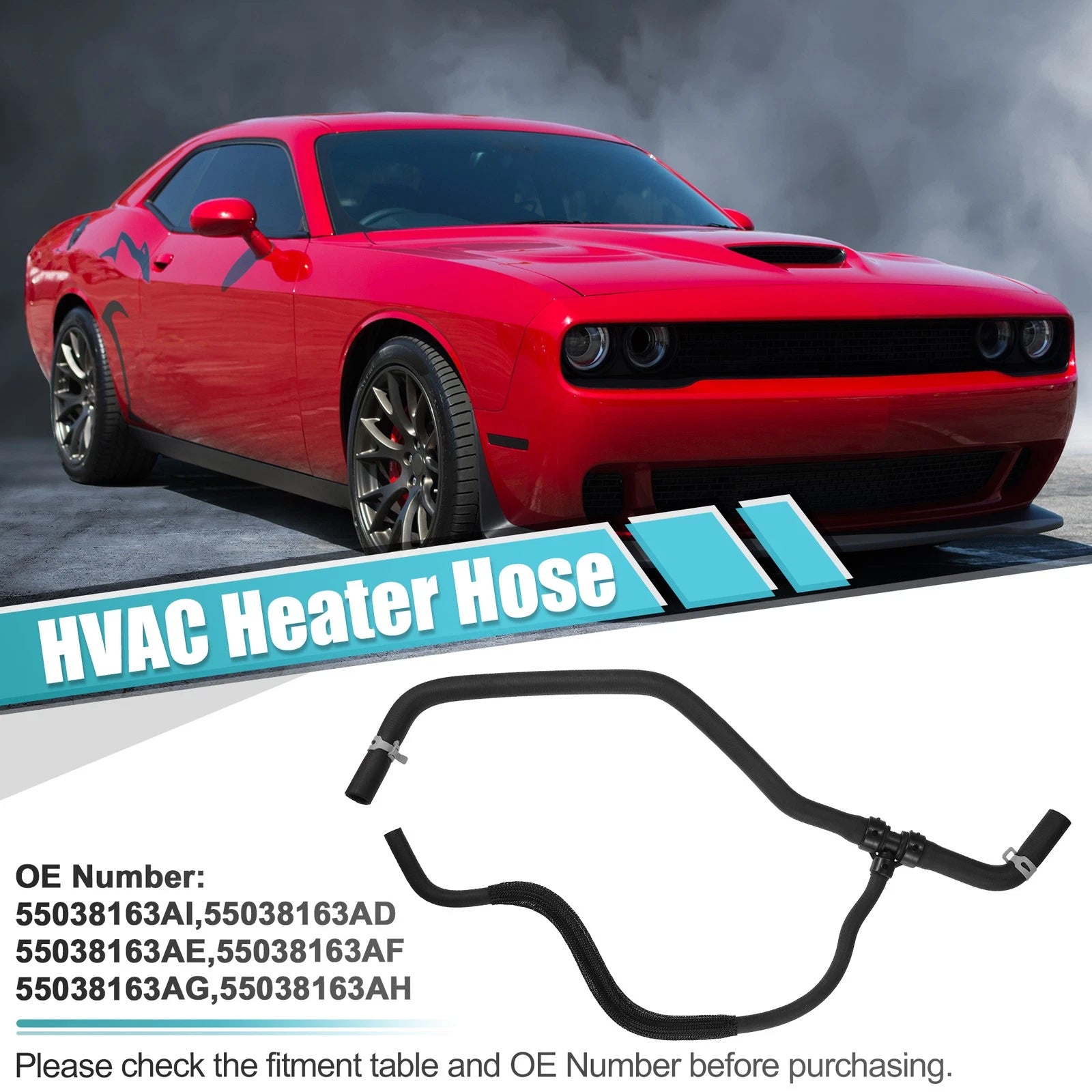 Heater Hose NO. 55038163AI/55038163AE for Chrysler 300/Dodge Challenger (–)