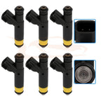 Set of 6 Fuel Injectors for Ford F-150, Mustang (2000–2003)