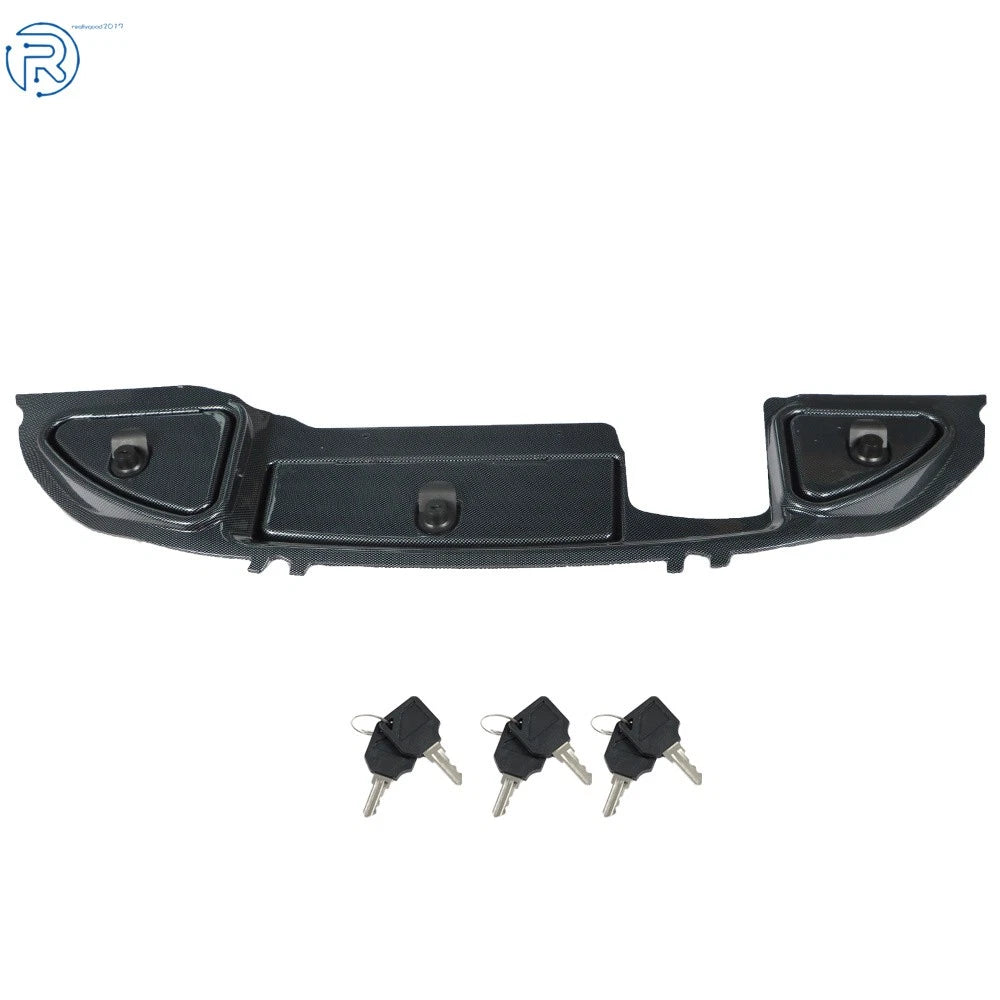 Carbon Fiber Dash Kit for Club Car Precedent (2008.5–Present)