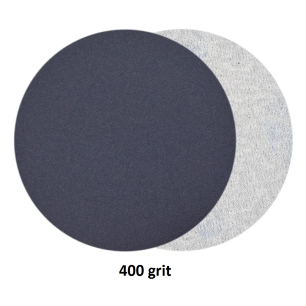 Set of 5 Wet Dry Sandpaper Discs 400 600 800 1000 1200 Grit for Auto Care