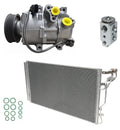 AC Compressor Kit With Condenser for Kia K900 3.8L (2016–2016)