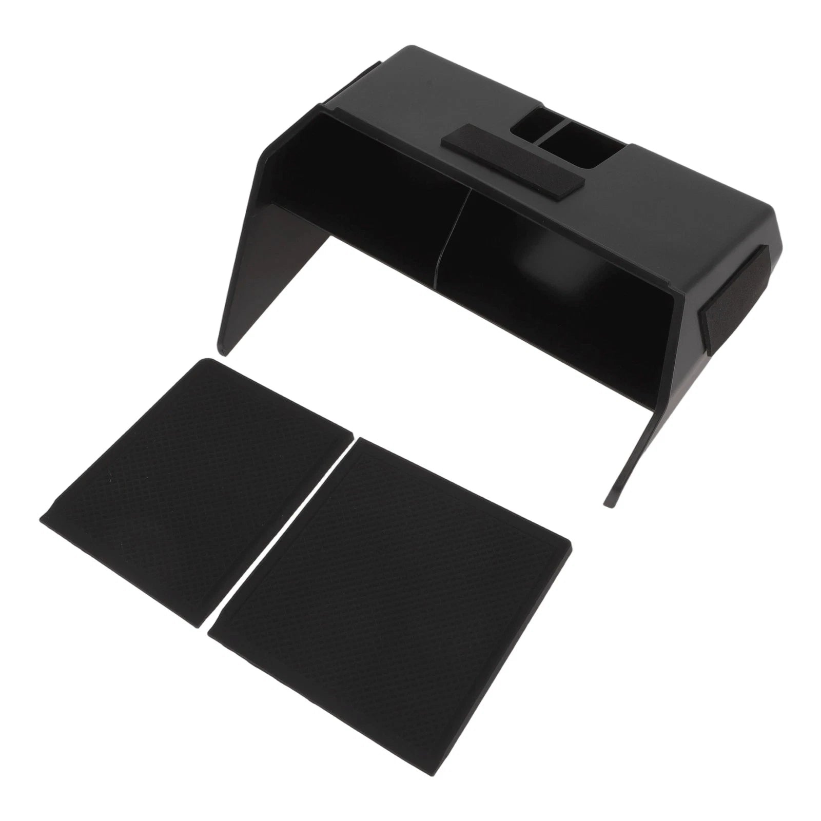 Center Console Armrest Organizer Tray for Audi A3 8Y (2021–2024) Black Plastic