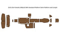 EVA Teak Floor Pad for Yamaha 240 242 (2010–2014)
