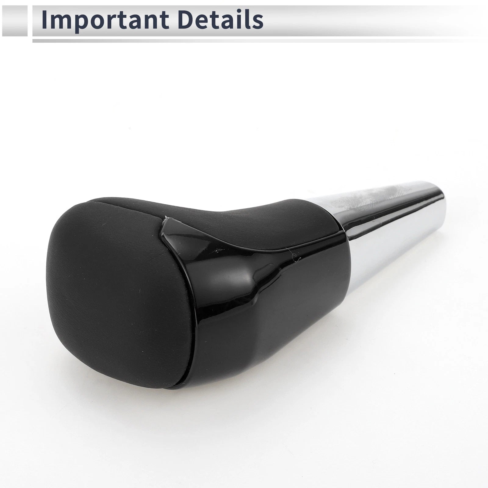 Automatic Gear Shift Knob for Lexus LS400 (1995–2000) Plastic Faux Leather Black