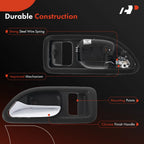 Chrome Front Left Interior Door Handle for Honda Accord (1994-1997)