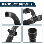 Radiator Hose Downpipe for Audi Q7 (2016) No. 4M0122055BT/4M0122055BG Rubber