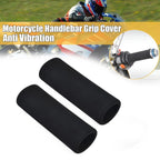Grips 2 x Anti-Vibration Handle Bar Foam Slip Over Grips for Motorcycle