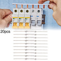 2X Normally Open NO Magnetic Glass Reed Switch 14mm Pack of 20
