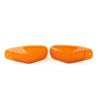 2X Amber Front Turn Signal Indicator Lens for Kawasaki ZZR400 ZZR600 (1993–2008)