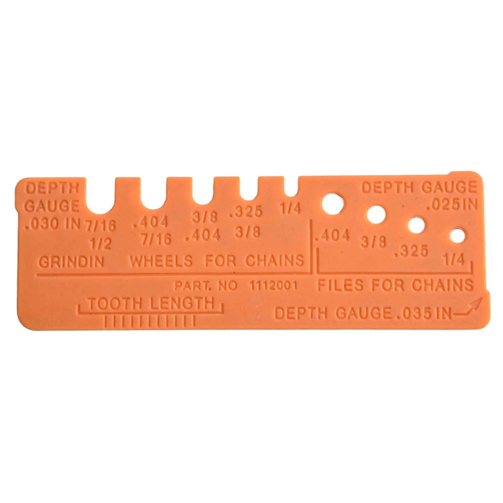 Set of 2 Gauge 10535mm/10015mm 30°/35° Filing Angle Checks Bar Groove Cleaner