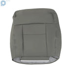 Set of 2 Leather Seat Covers for Ford F150 Lariat XLT (2004–2008) Gray