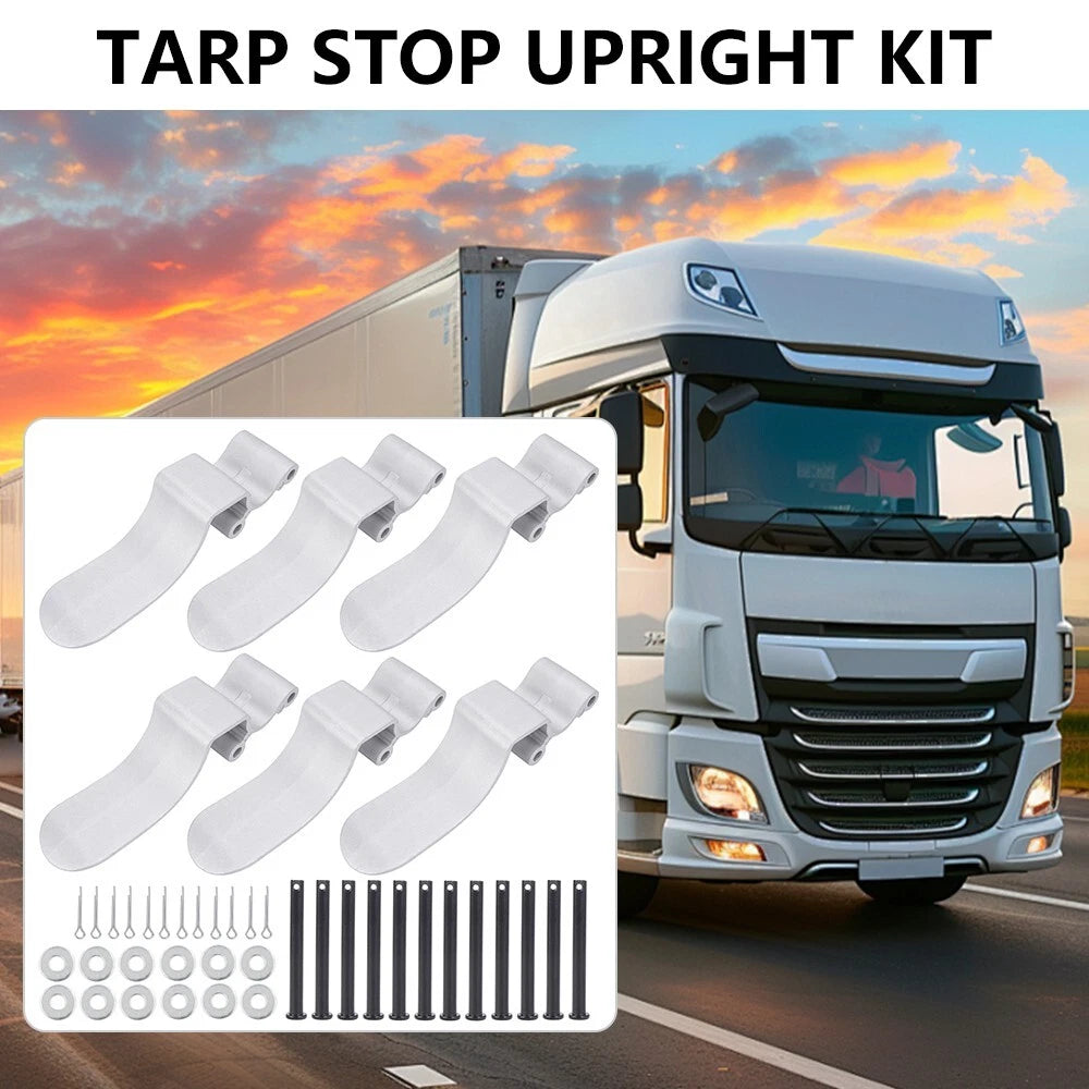Set of 6 Aluminum Tarp Stops for Shurco 1705775