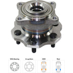 Wheel Hubs for Nissan Pathfinder (2005–2012) Front & Rear with Bearing & Sensor
