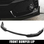 Glossy Black Bumper Lip Splitter Set for BMW 3 Series G28 (2019 - 2021)