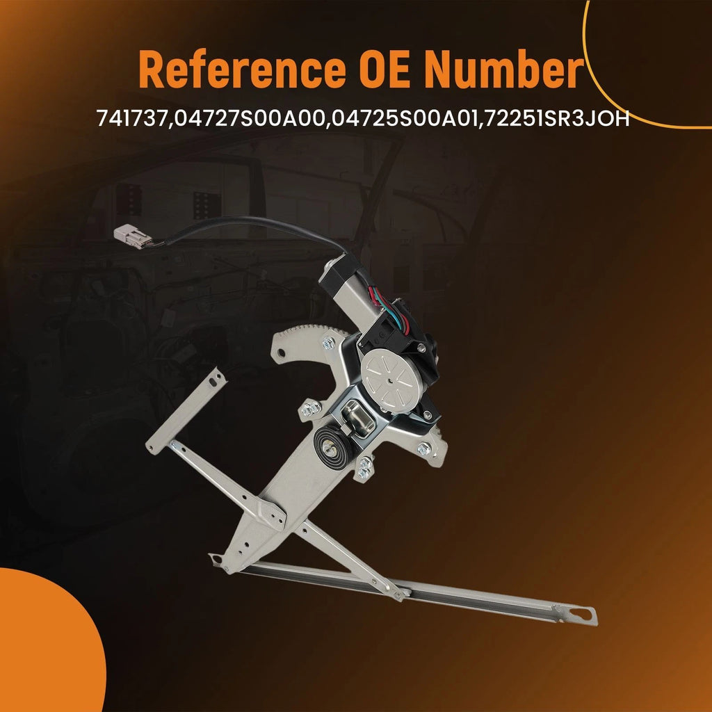 Front Electric Window Regulator for Honda Civic (1996–2000)