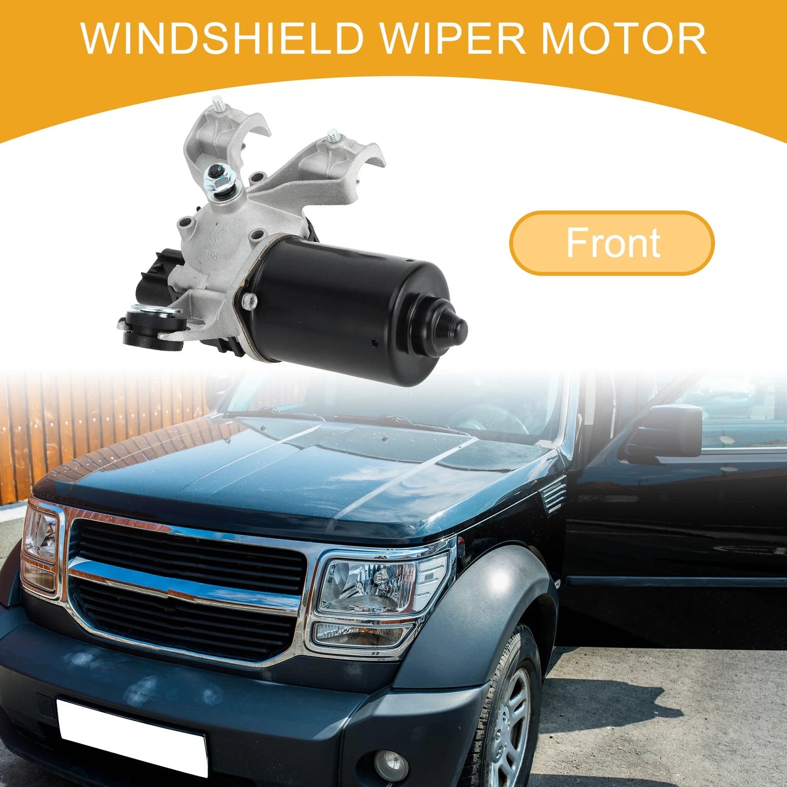 Front Windshield Wiper Motor for Dodge Nitro (2007–2011) No. 68020720AA/68020720AB