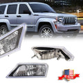 Fender Mounted Clear Marker Signal Lights for Jeep Liberty (2008–2012)