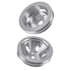 Double Groove V-Belt Crankshaft Pulley for Chevy SBC 265-400 (1969–1986)