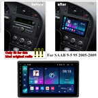 9'' Carplay Android Stereo GPS Navigation for SAAB 9-5 (2005-2009)