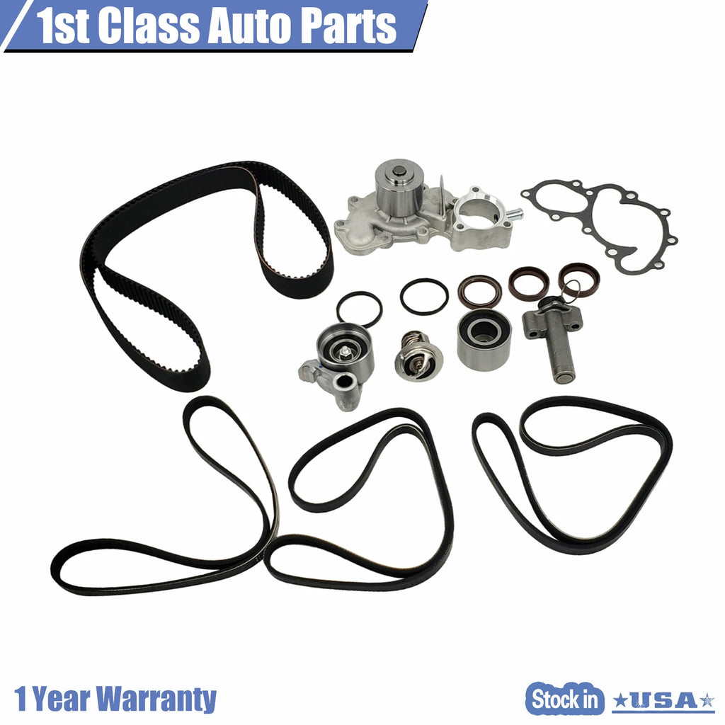 Timing Belt Set & Water Pump for Toyota Tacoma Tundra 4Runner (1995–2004)