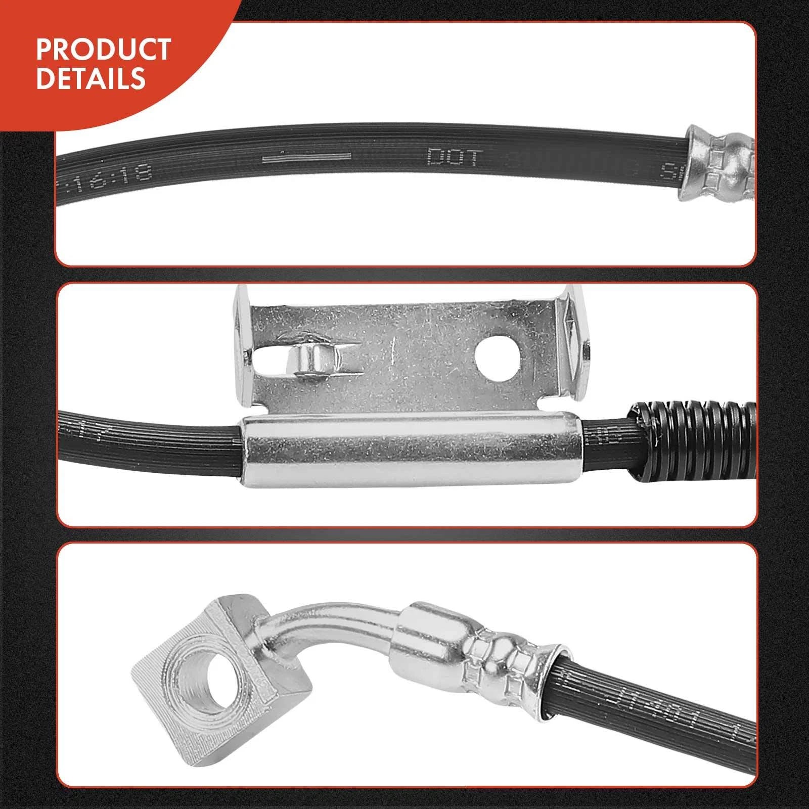 Front Left Brake Hydraulic Hose for Chevy Express 1500 (2003-2009)