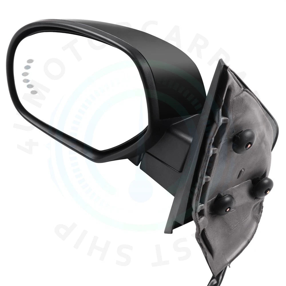 2X Tow Mirrors for GMC Chevy (2007–2013) - Power Heated with Signals & Puddle Light