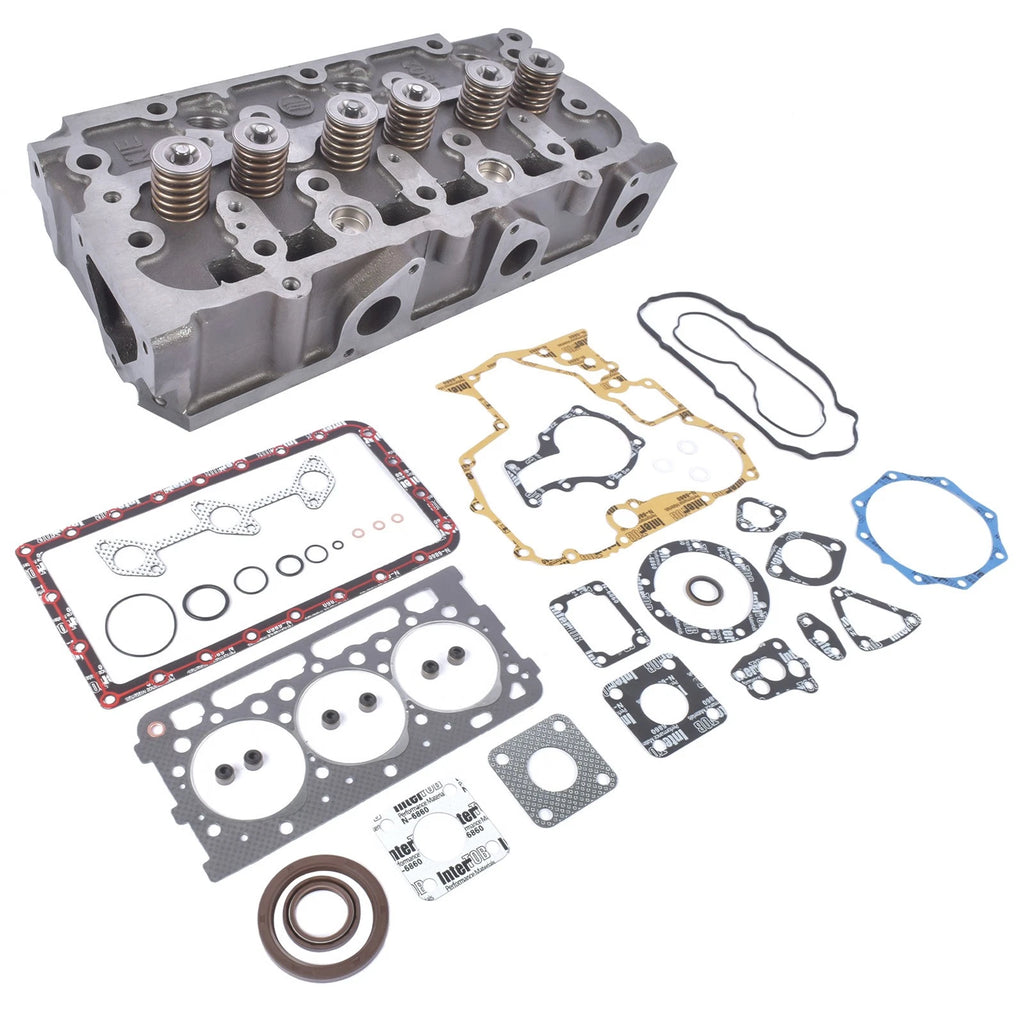 Full Cylinder Head Valve & Spring Gasket for Kubota D902 (ZD323 RTV900)
