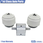 Set of 4 Engine & Transmission Mounts for Mercedes Benz E350 E320 C280 (2006–2009)