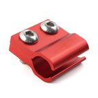 Front Brake Hose Clamp Line Holder for Honda CR80R CR85R CR125R CR250R CR500R (Red)