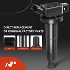 Set of 8 Ignition Coils & Iridium Spark Plugs for Ford Thunderbird (2002–2004)