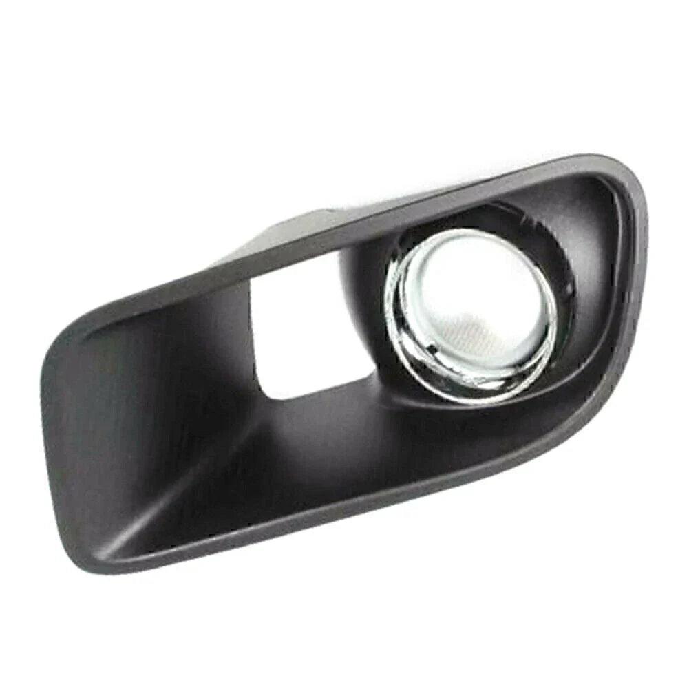 Left Side Front Bumper Fog Light Lamp Bezels for Dodge Charger (2012-2014)