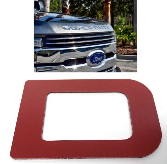 Red Hood Letter Inserts Premium Replacement for Ford F250 Super Duty (2017–2022)