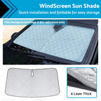 6-Layer WindScreen Sun Shade for Mazda CX-30 (2019–2024) UV Protection