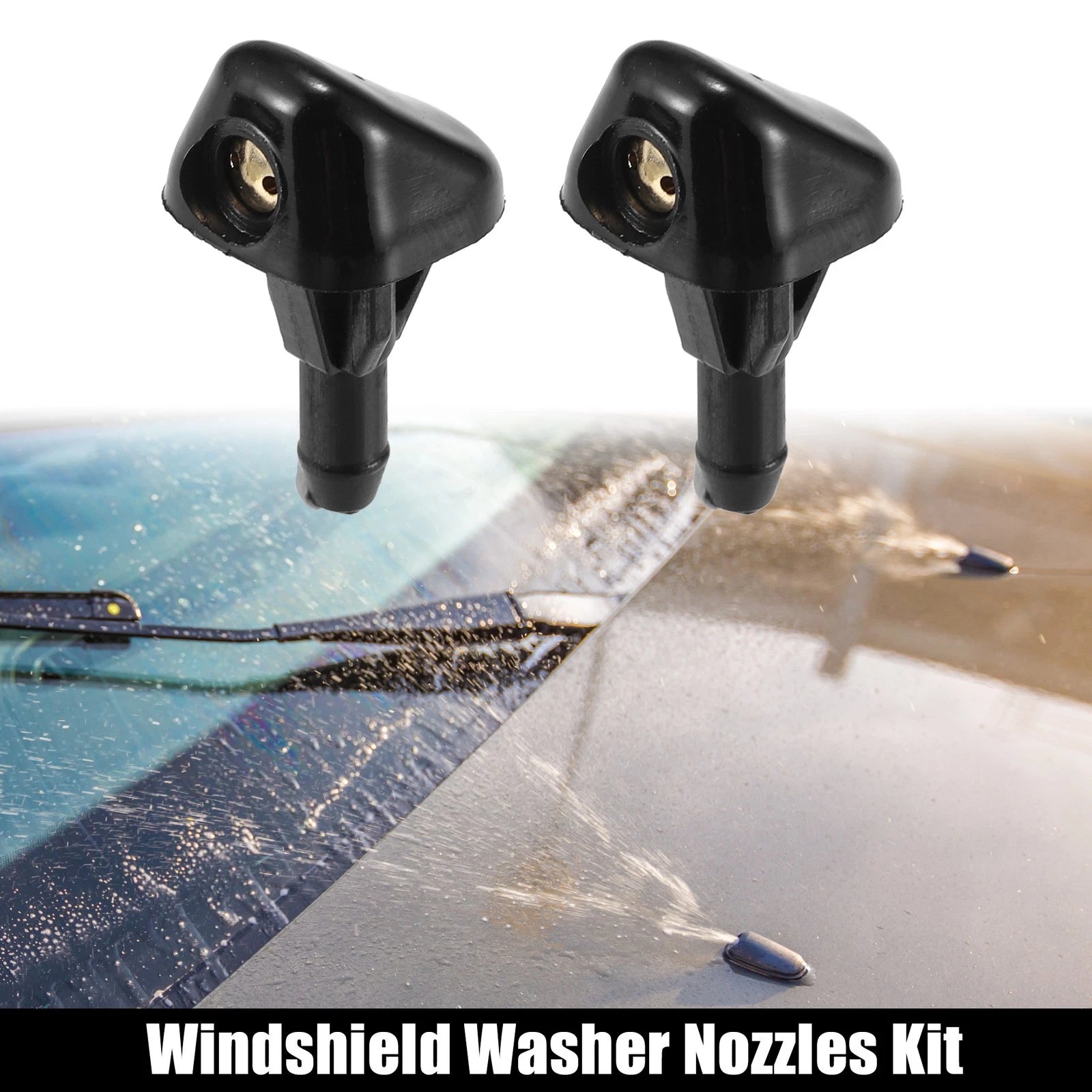 2X Windshield Wiper Washer Nozzle Spray Jet for Toyota 4Runner 