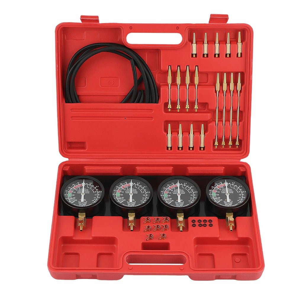 Set of 4 Fuel Vacuum Carburetor Synchronizer Tools for