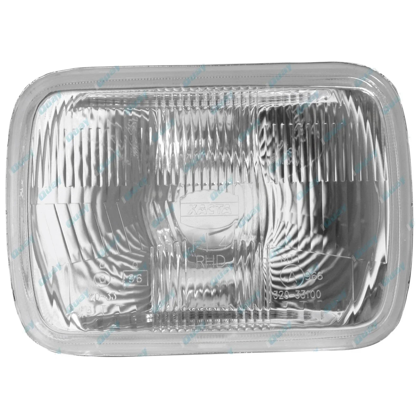 LH+RH Universal Headlights Pair w/Globe for Nissan Navara/Holden Rodeo 1981-1997