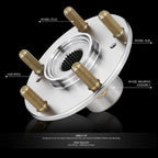 Wheel Hub for Acura TSX 4Cyl, Honda Element, Civic SI (2003–2018)