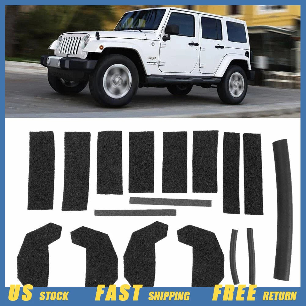 Hard Top Seal Kit for Jeep Wrangler JK (2007–2018)