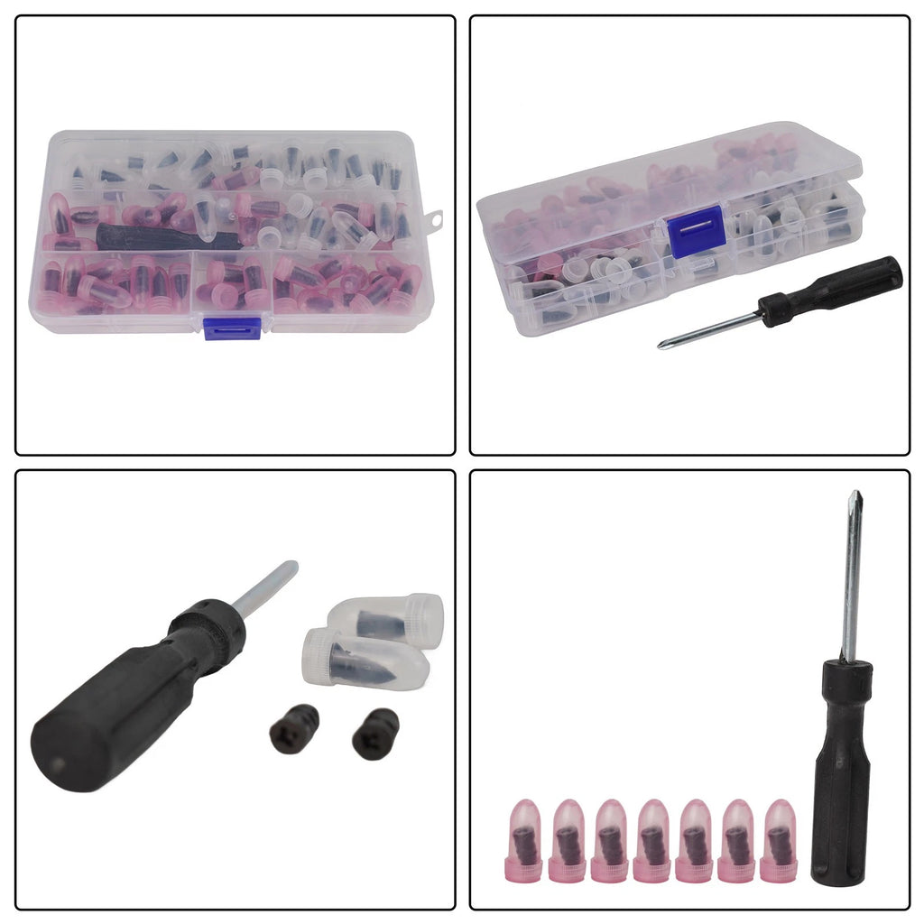 Set of 31 Tire Repair Rubber Nails for Car Motorcycle Truck Bus