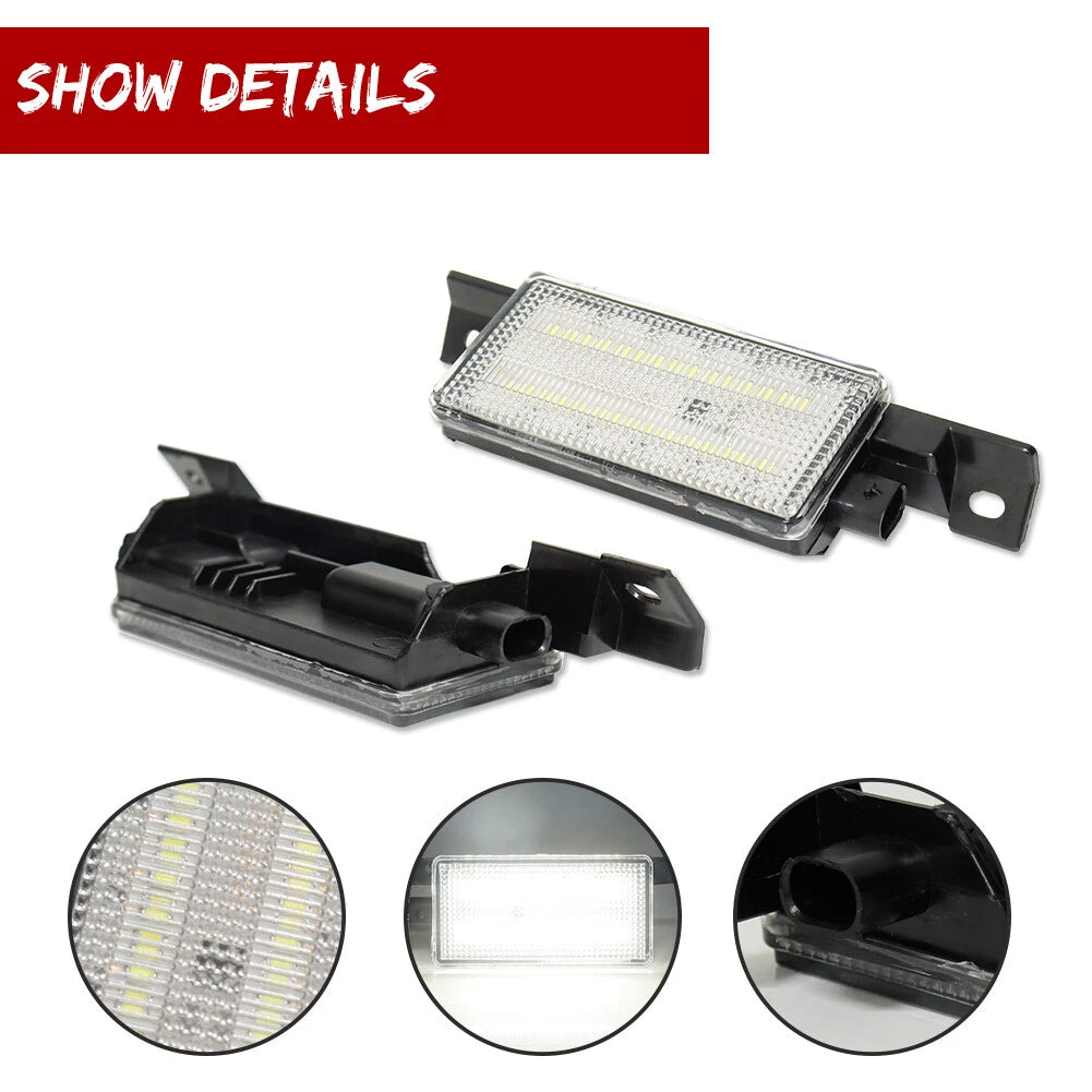 60-LED Truck Cargo Bed Lamps for Chevy Silverado/Sierra 1500 2500 3500 (2014–2019)